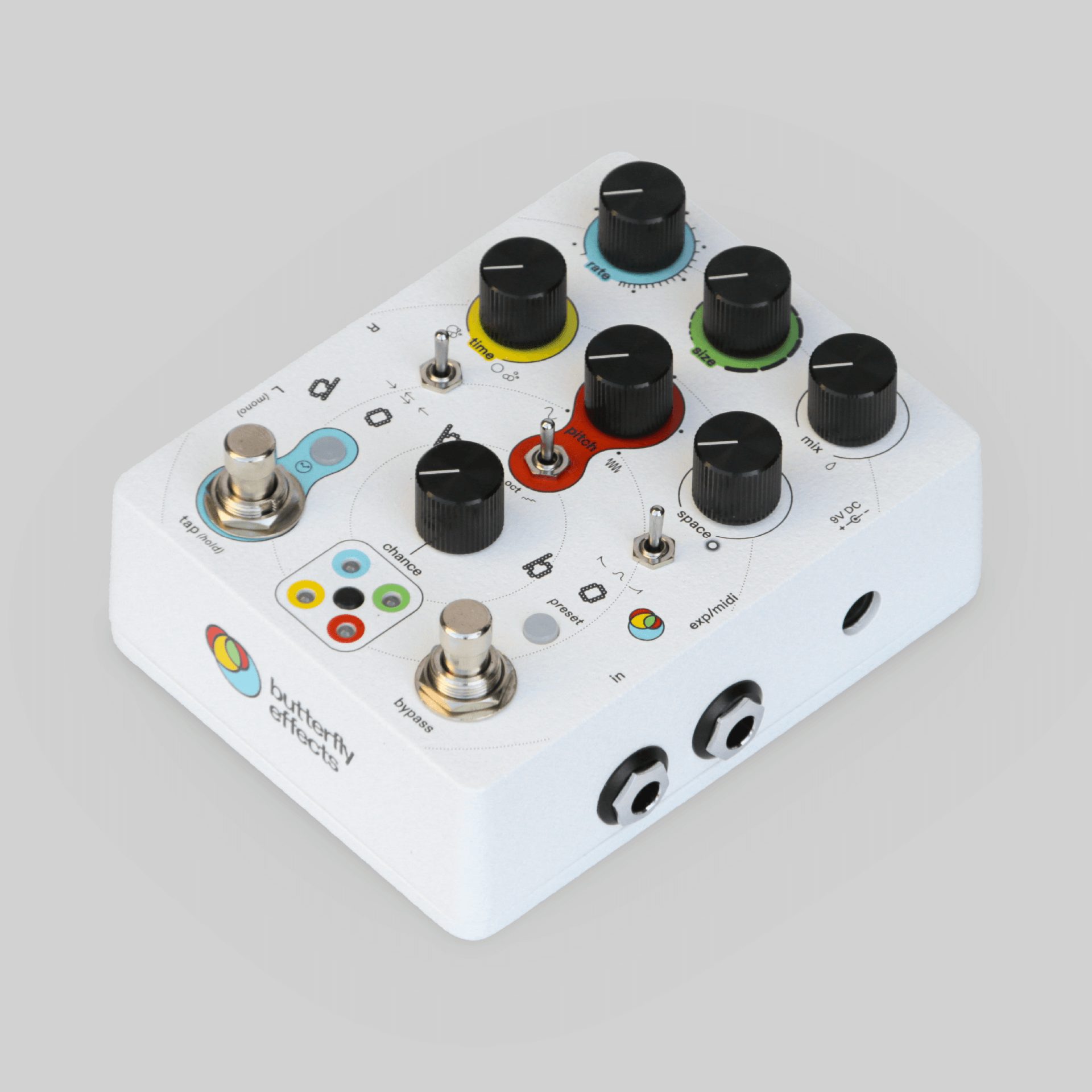 Dobbo pedal - isometric front + side view